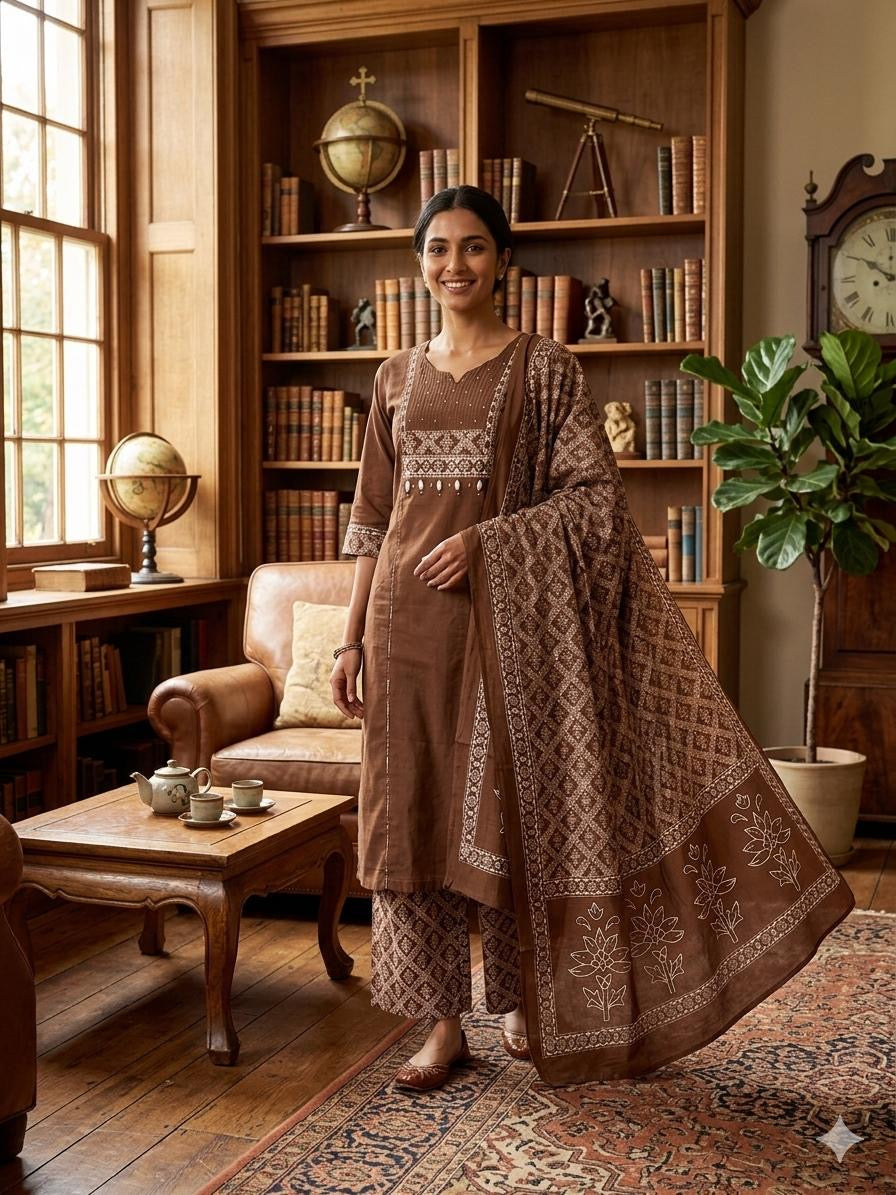KURTI PANT DUPATTA