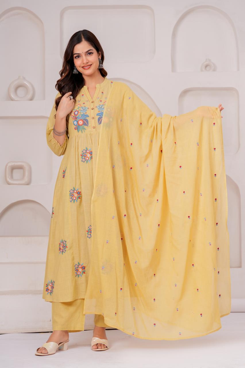 KURTI PANT DUPPATA